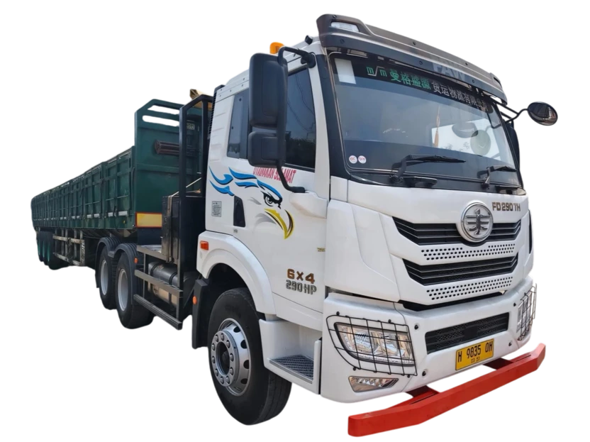 Trailer Bak / Trailer dengan Dinding